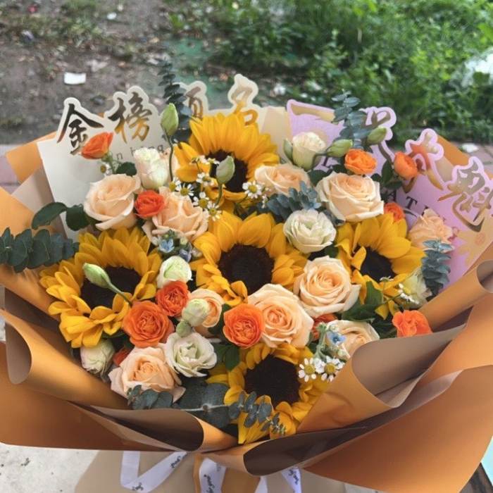 临朐送高考生什么花